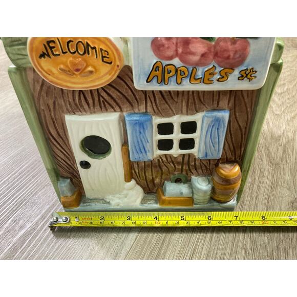 Vintage‎ General Store Ceramic Cookie Jar Stamped CKPO Spring Holiday - Picture 12 of 14